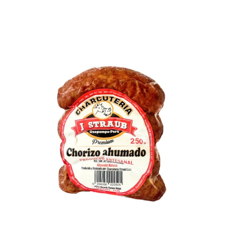 Chorizo ahumado de 250 gr